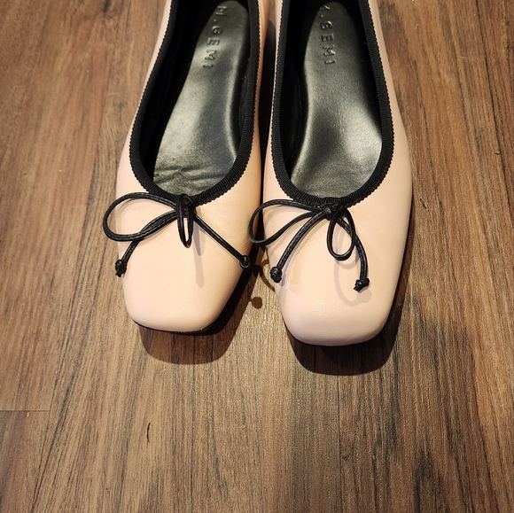 Women's M.Gemi Danza Ballet Flats size 37.5 neutral beige - Picture 5 of 8